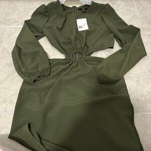 Forever 21 Olive Maxi Dress